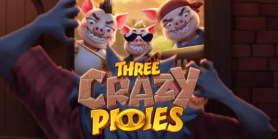 Three Crazy Piggies by PG Soft, available for your casino platform