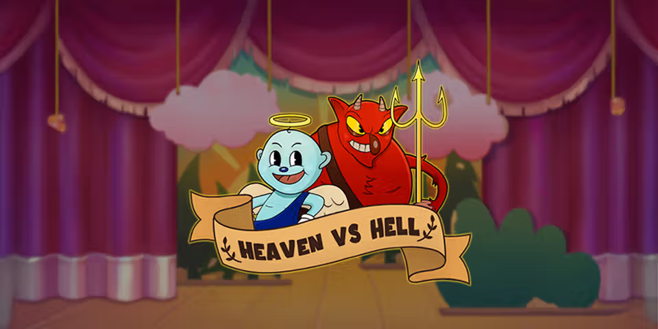 Heaven vs Hell by Pixmove, available for your casino platform