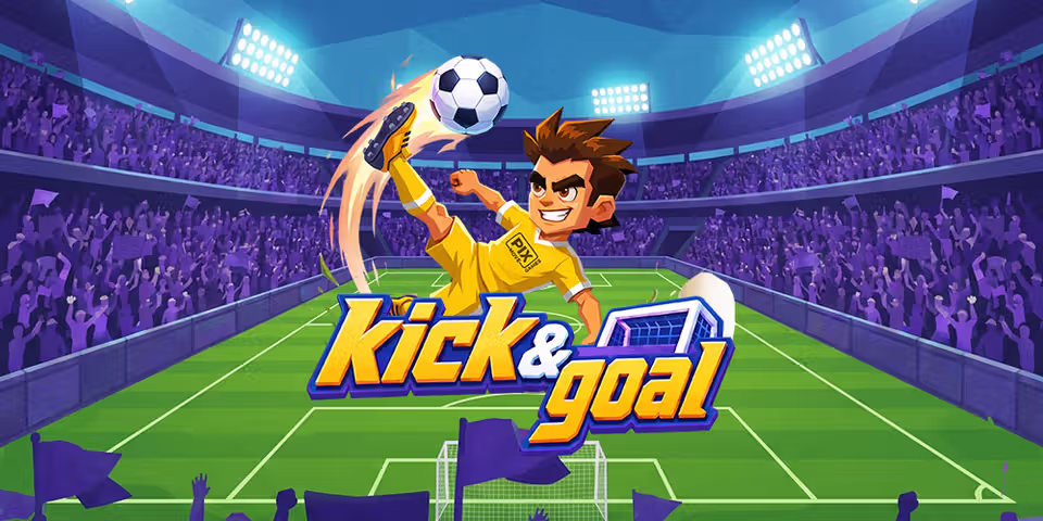 Kick & Goal by Pixmove, available for your casino platform