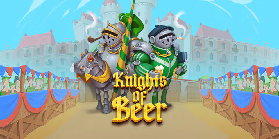 Knights of Beer by Pixmove, available for your casino platform