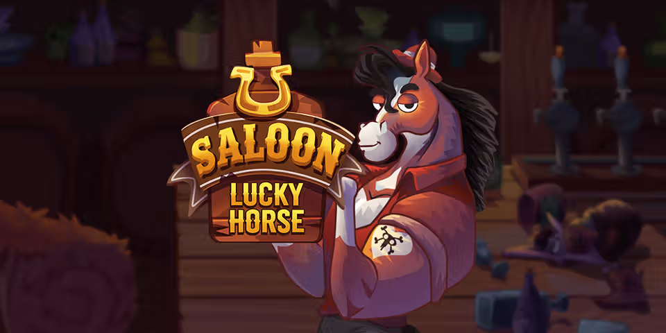 Saloon Lucky Horse by Pixmove, available for your casino platform