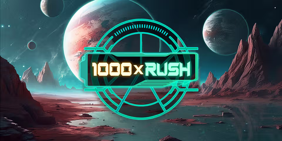 1000x RUSH by Platipus Gaming, available for your casino platform