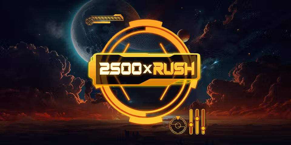 2500x RUSH by Platipus Gaming, available for your casino platform