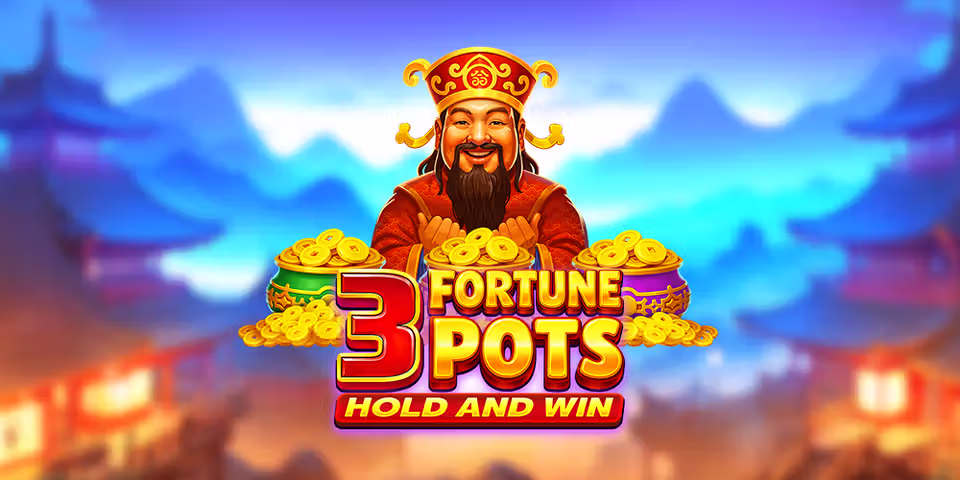 3 Fortune Pots Hold & Win by Platipus Gaming, available for your casino platform