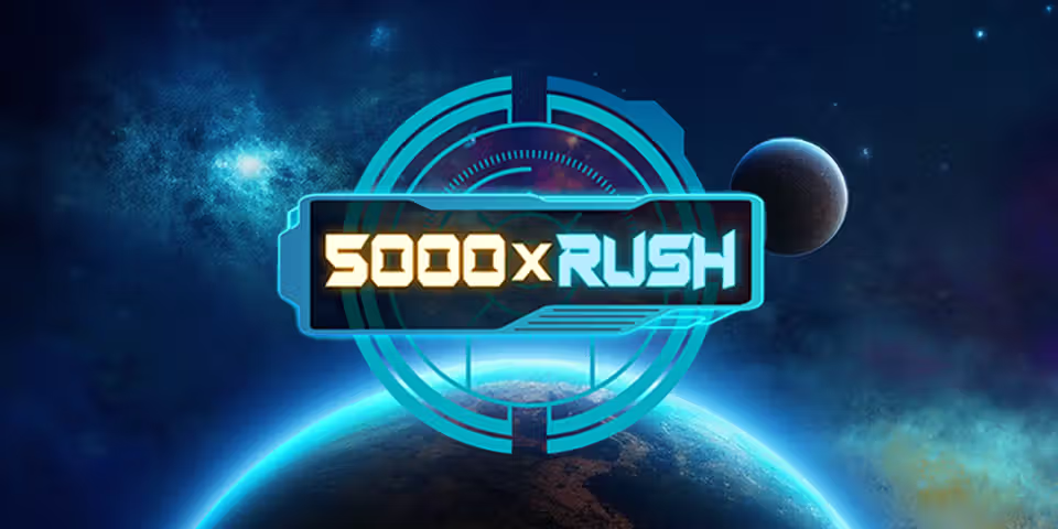 5000x Rush by Platipus Gaming, available for your casino platform