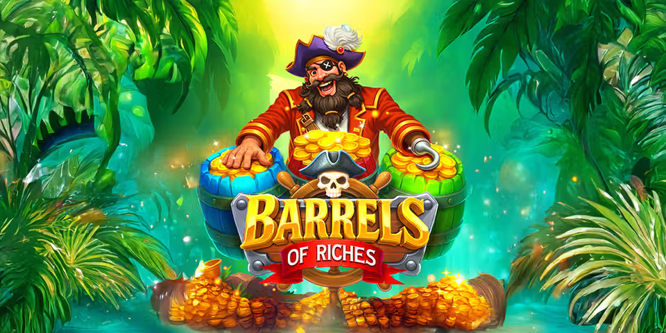 Barrels of Riches by Platipus Gaming, available for your casino platform