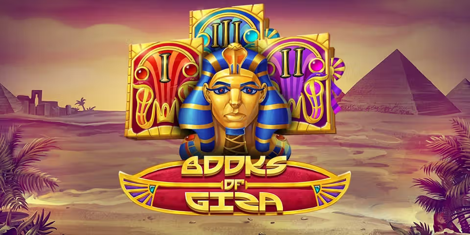 Books of Giza by Platipus Gaming, available for your casino platform