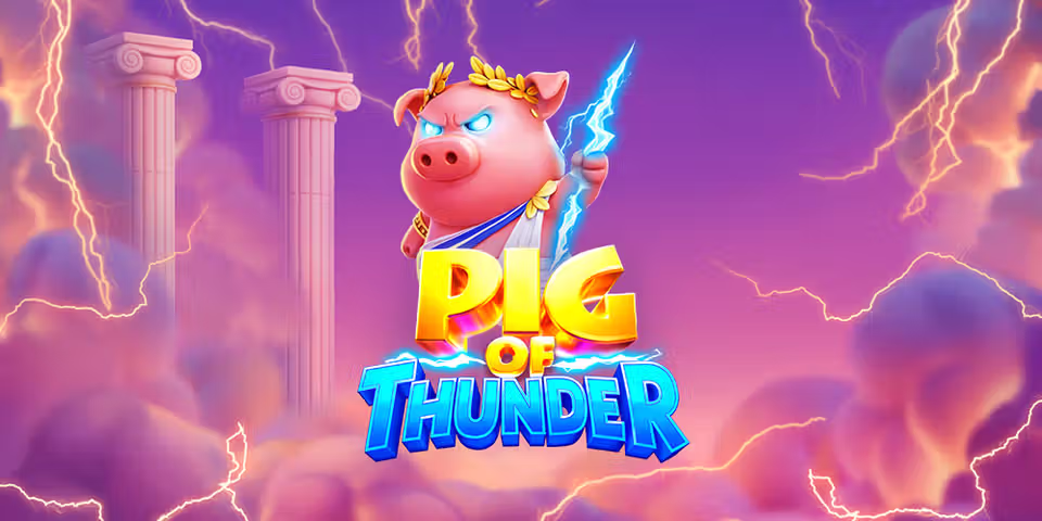 Pig of Thunder by Platipus Gaming, available for your casino platform