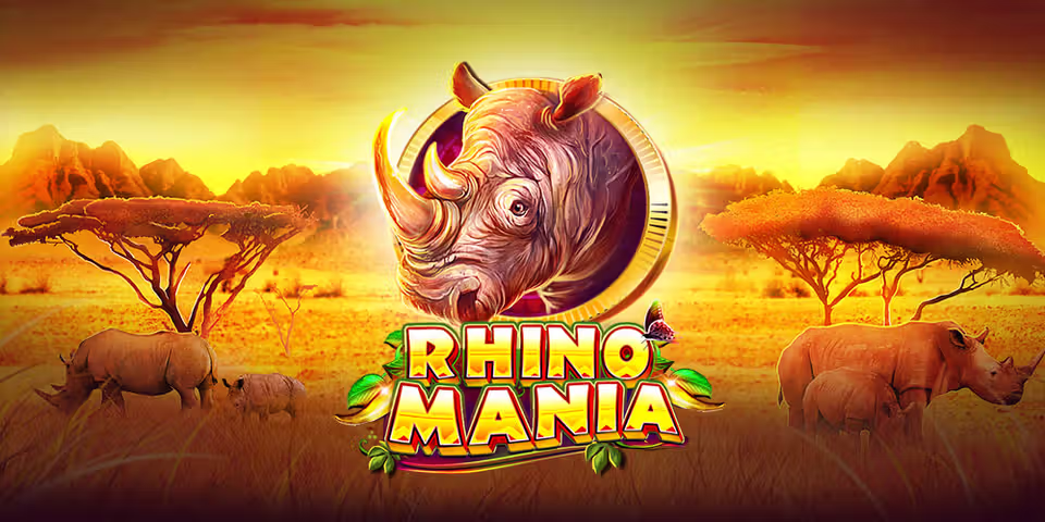 Rhino Mania by Platipus Gaming, available for your casino platform