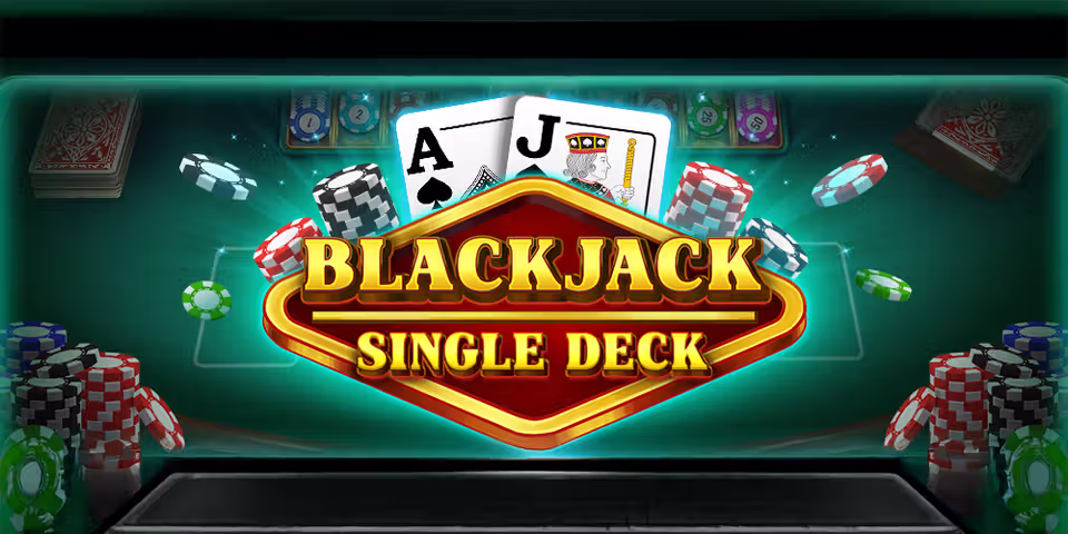 Single Deck Blackjack by Platipus Gaming, available for your casino platform