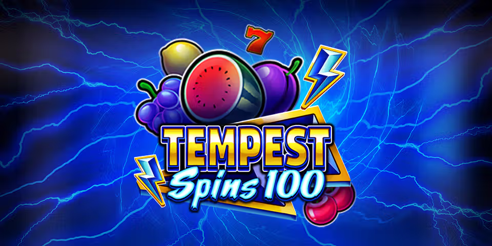 Tempest Spins 100 by Platipus Gaming, available for your casino platform