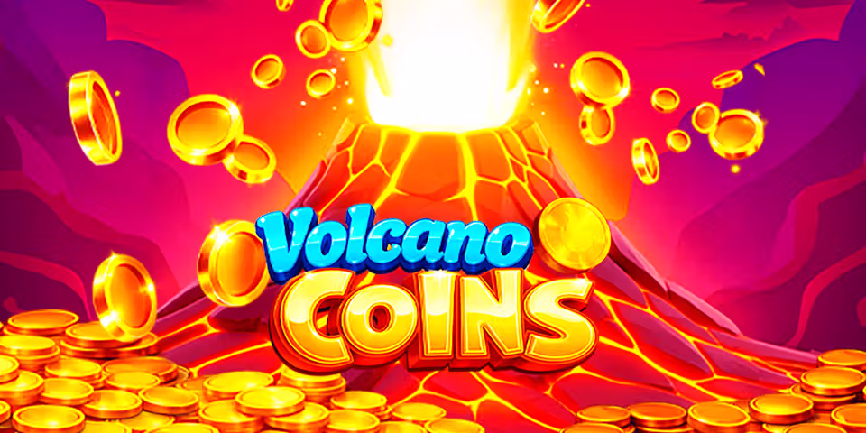 Volcano Coins by Platipus Gaming, available for your casino platform
