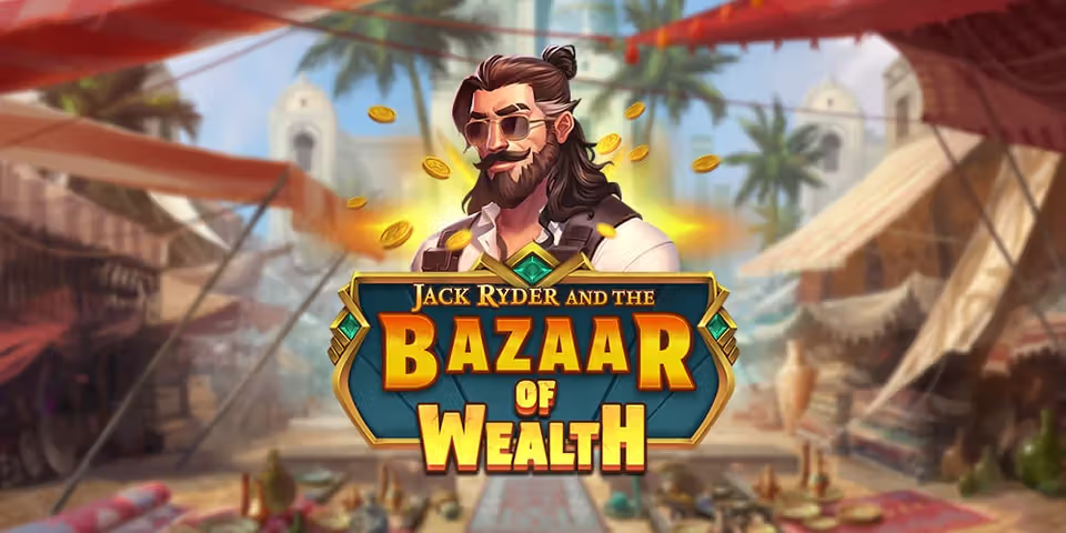 Jack Ryder and the Bazaar of Wealth by Playnetic, available for your casino platform