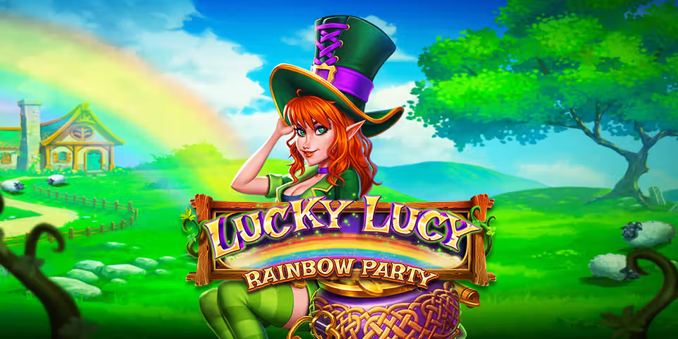 Lucky Lucy Rainbow Party by Playnetic, available for your casino platform