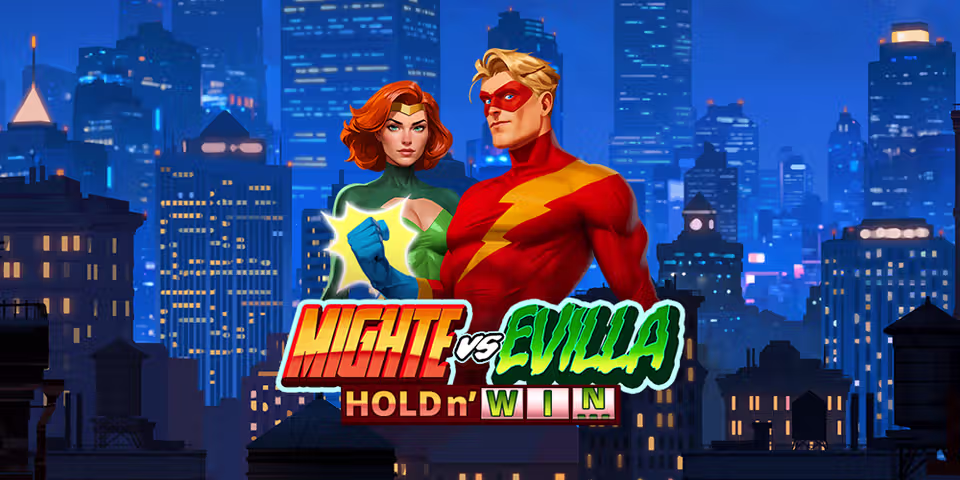 Mighte vs Evilla: Hold n' Win by Playnetic, available for your casino platform
