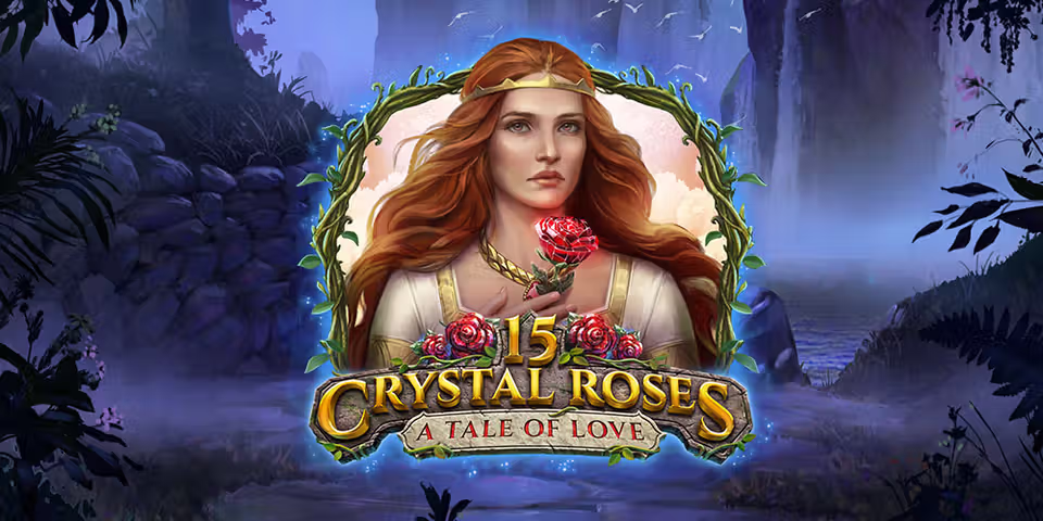 15 Crystal Roses A Tale Of Love by Play'n GO, available for your casino platform