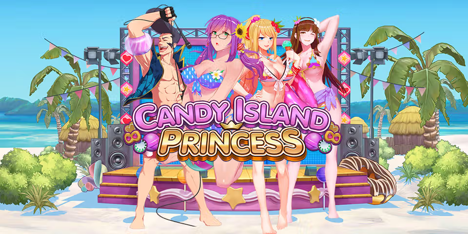 Candy Island Princess by Play'n GO, available for your casino platform