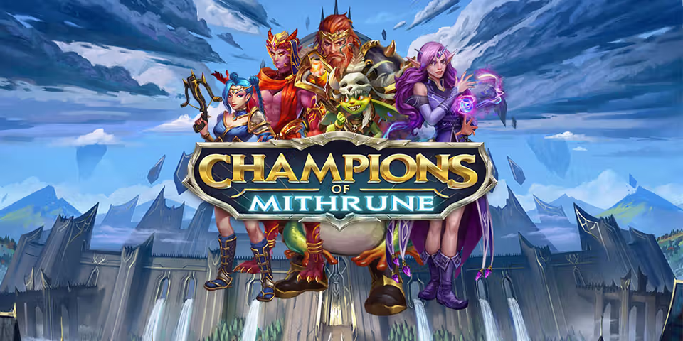 Champions of Mithrune by Play'n GO, available for your casino platform