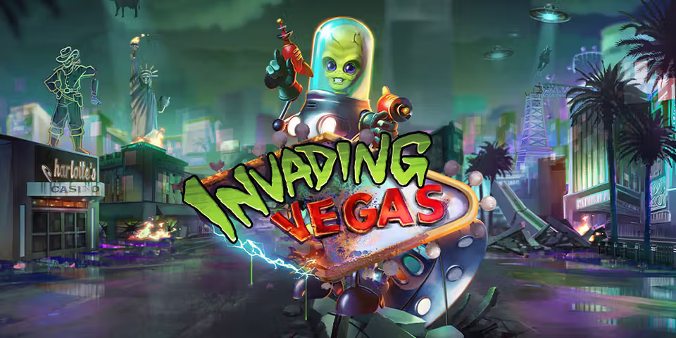 Invading Vegas by Play'n GO, available for your casino platform