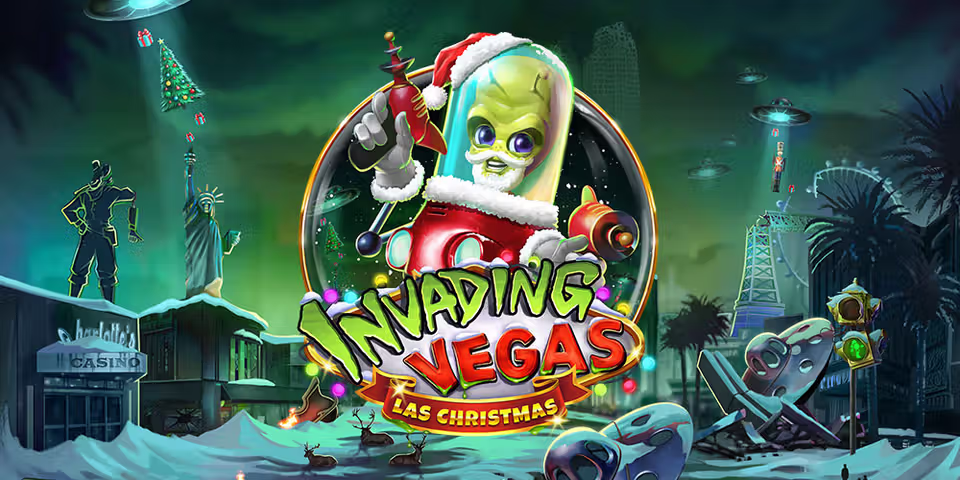 Invading Vegas: Las Christmas by Play'n GO, available for your casino platform
