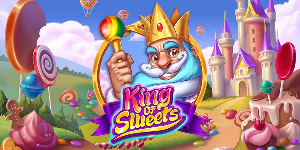 King of Sweets by Play'n GO, available for your casino platform