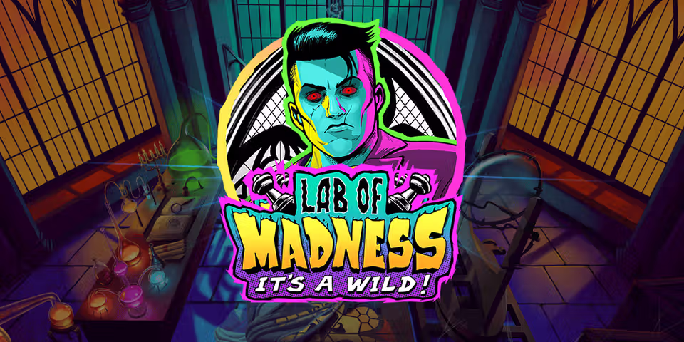 Lab of Madness It's a Wild! by Play'n GO, available for your casino platform