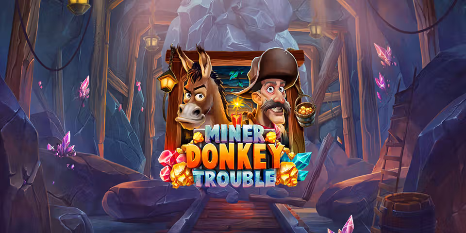 Miner Donkey Trouble by Play'n GO, available for your casino platform