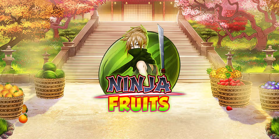Ninja Fruits by Play'n GO, available for your casino platform