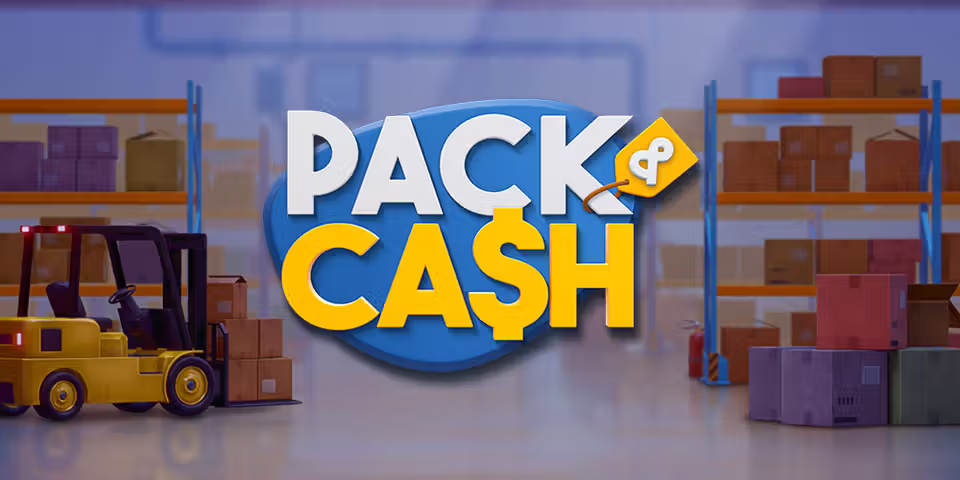 Pack & Cash by Play'n GO, available for your casino platform