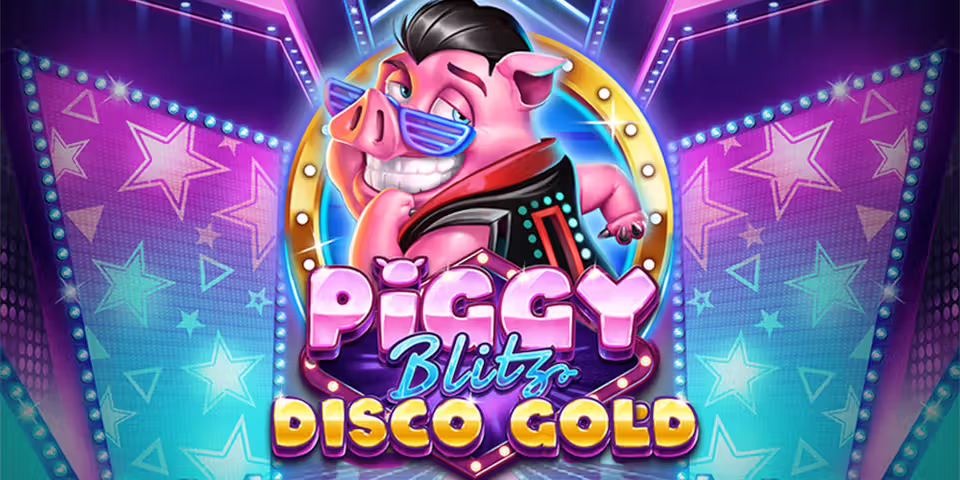 Piggy Blitz Disco Gold by Play'n GO, available for your casino platform