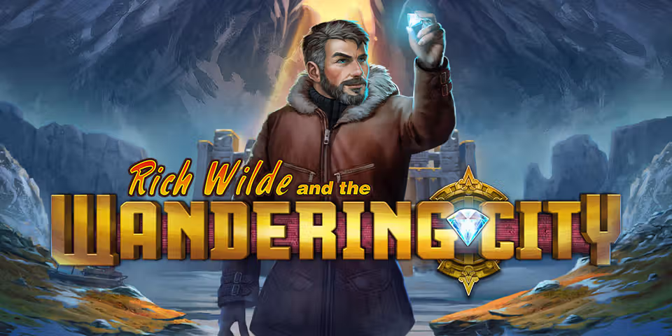 Rich Wilde And The Wandering City by Play'n GO, available for your casino platform