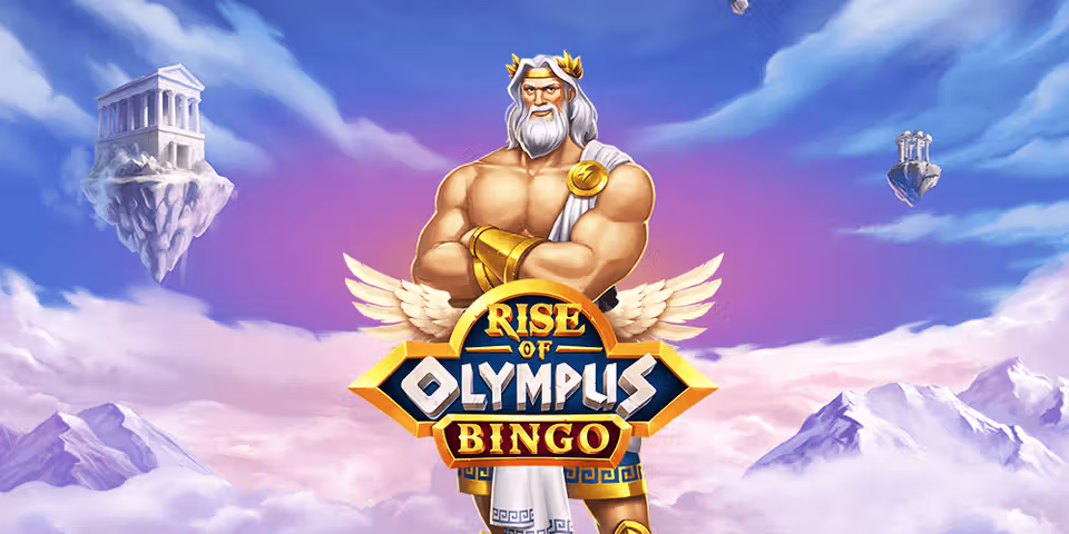 Rise of Olympus Bingo by Play'n GO, available for your casino platform