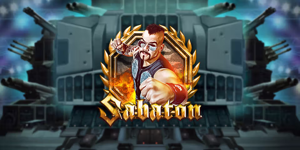 Sabaton by Play'n GO, available for your casino platform