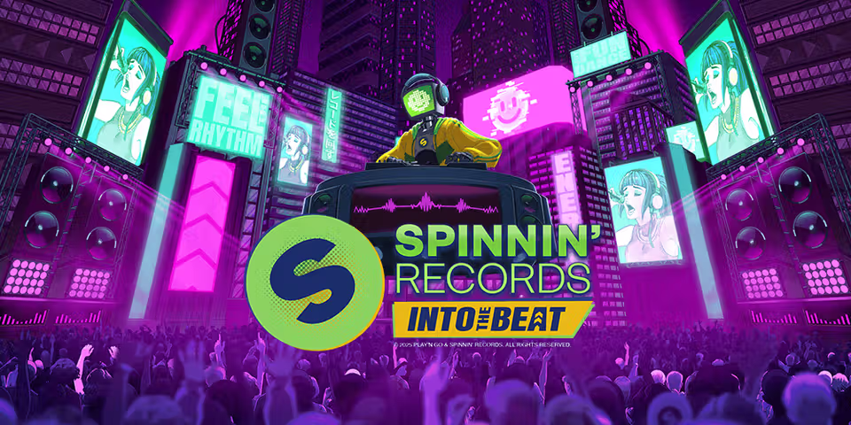 Spinnin' Records Into the Beat by Play'n GO, available for your casino platform