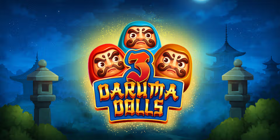3 Daruma Dolls by Popiplay, available for your casino platform