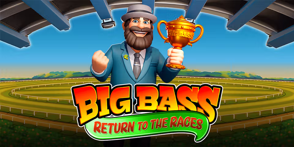 Big Bass Return to the Races by Pragmatic Play Casino, available for your casino platform