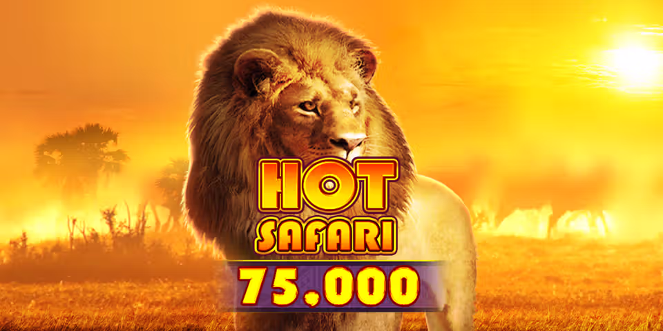 Hot Safari 75,000 by Pragmatic Play Casino, available for your casino platform
