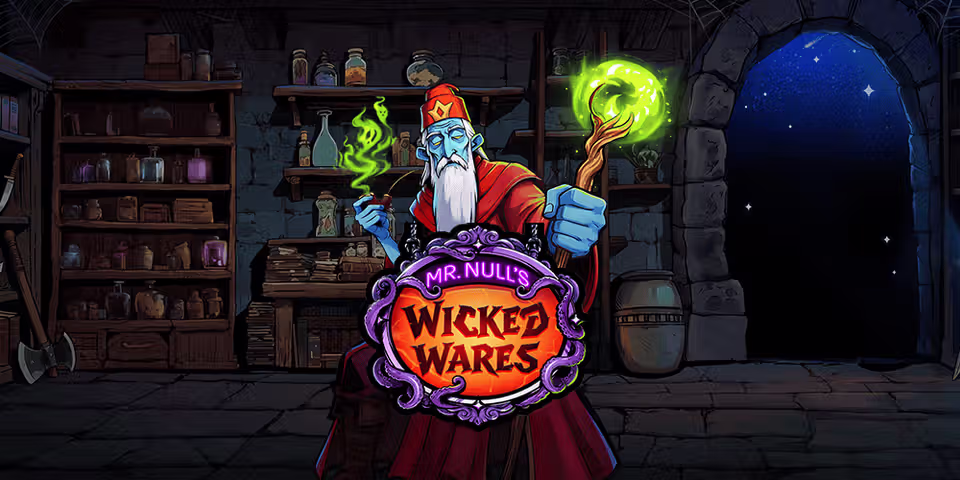 Mr Null’s Wicked Wares by Pragmatic Play Casino, available for your casino platform