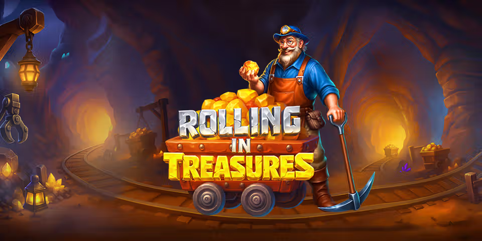 Rolling in Treasures by Pragmatic Play Casino, available to add to your casino platform
