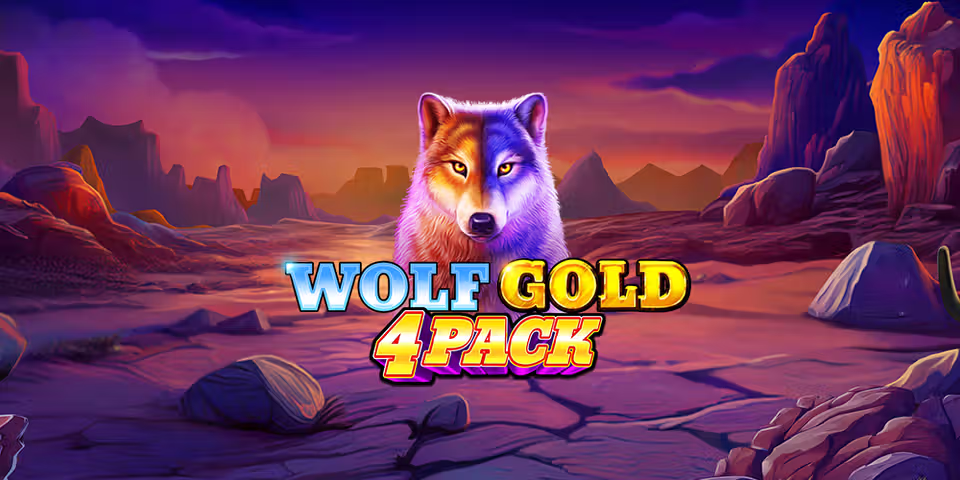 Wolf Gold 4 Pack by Pragmatic Play Casino, available for your casino platform