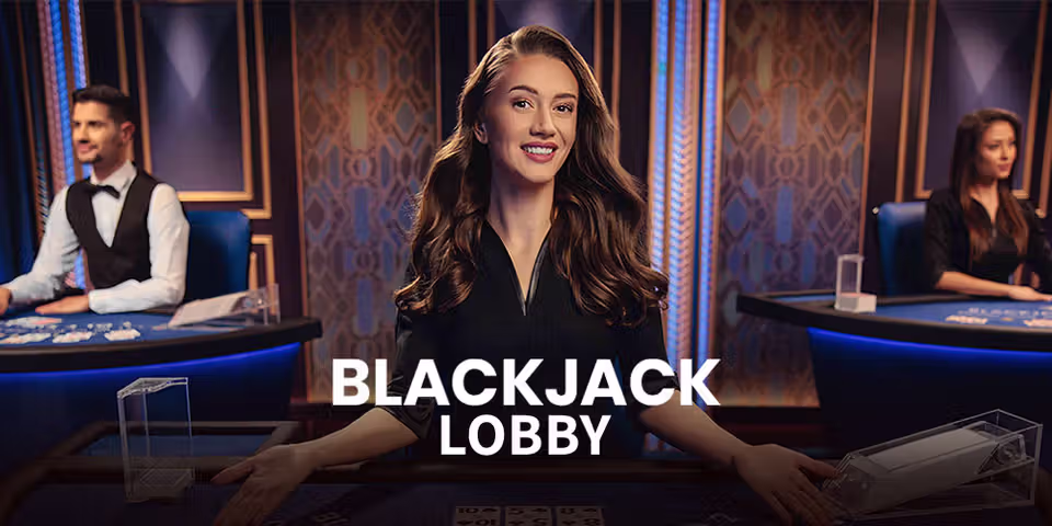 Blackjack Lobby by Pragmatic Play Live, available for your casino platform