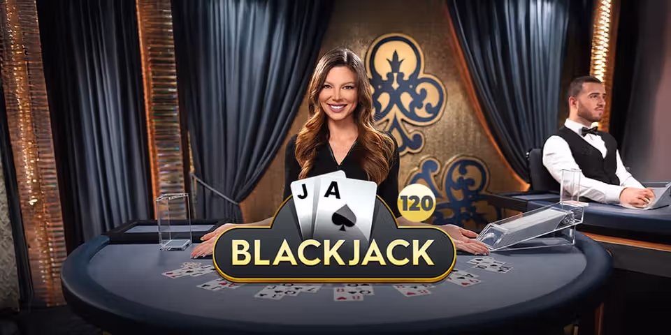 Blackjack 120 by Pragmatic Play Live, available for your casino platform