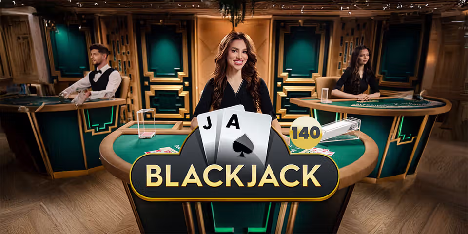 Blackjack 140 by Pragmatic Play Live, available for your casino platform