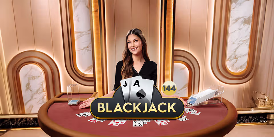 Blackjack 144 by Pragmatic Play Live, available for your casino platform