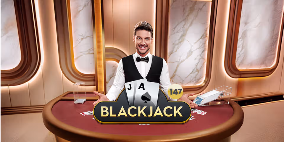 Blackjack 147 by Pragmatic Play Live, available for your casino platform
