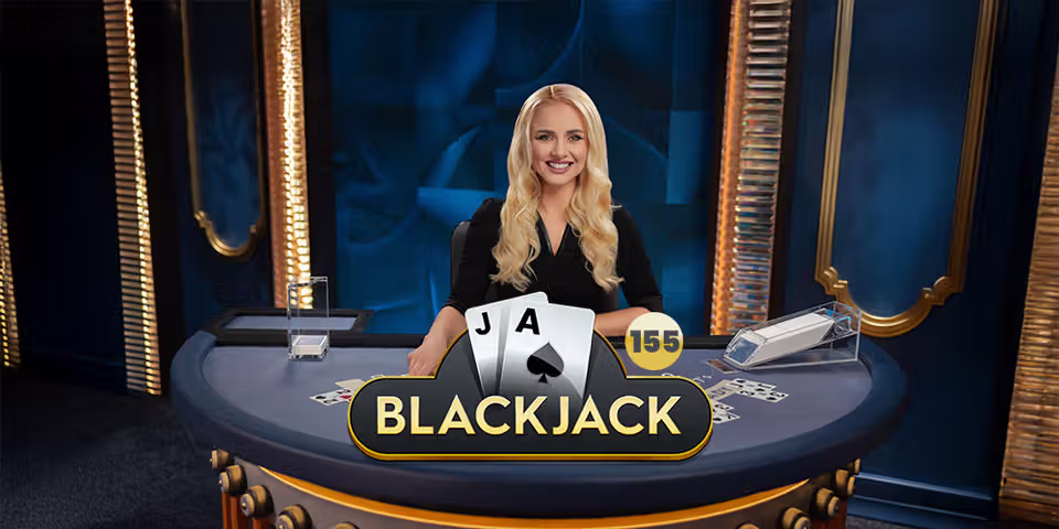 Blackjack 155 by Pragmatic Play Live, available for your casino platform