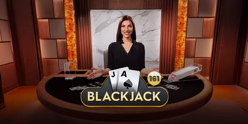 Blackjack 161 by Pragmatic Play Live, available for your casino platform