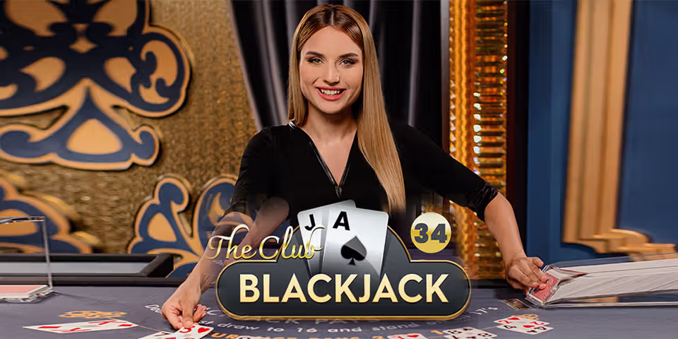 Blackjack 34 The Club by Pragmatic Play Live, available for your casino platform
