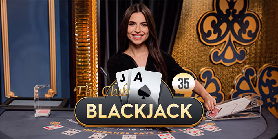 Blackjack 35 The Club by Pragmatic Play Live, available for your casino platform