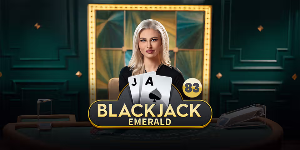 Blackjack 83 Emerald by Pragmatic Play Live, available for your casino platform